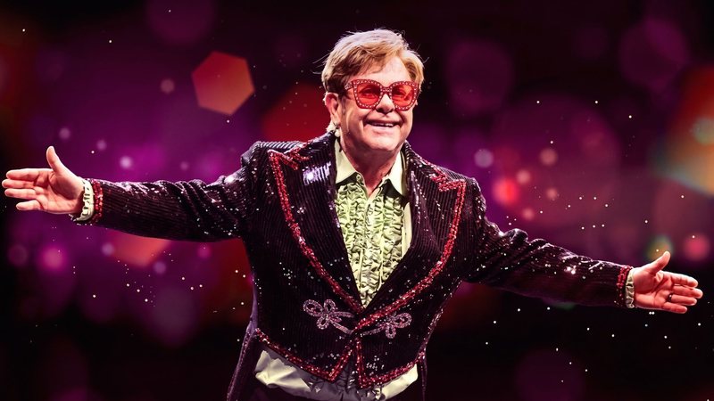 A apresentação do cantor britânico será na segunda-feira, dia 7 - Reprodução/Instagram/@eltonjohnzero