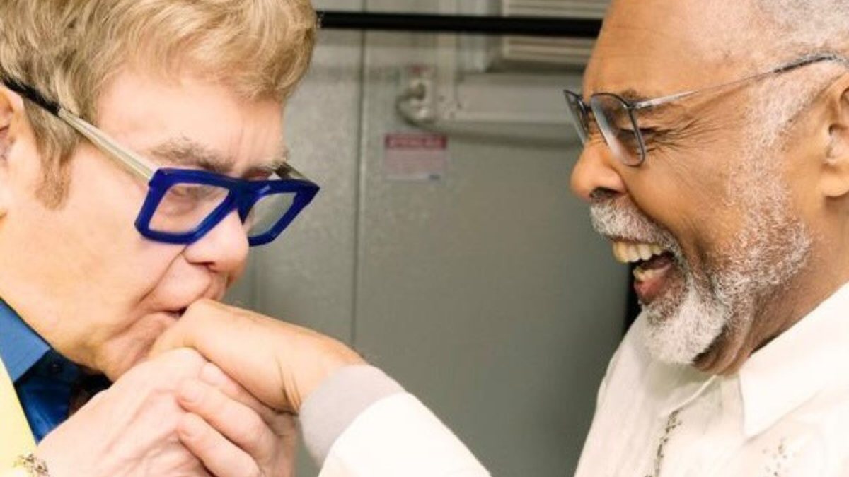 Elton John e Gilberto Gil se apresentaram no Rock in Rio - Reprodução / Instagram @gilbertogil