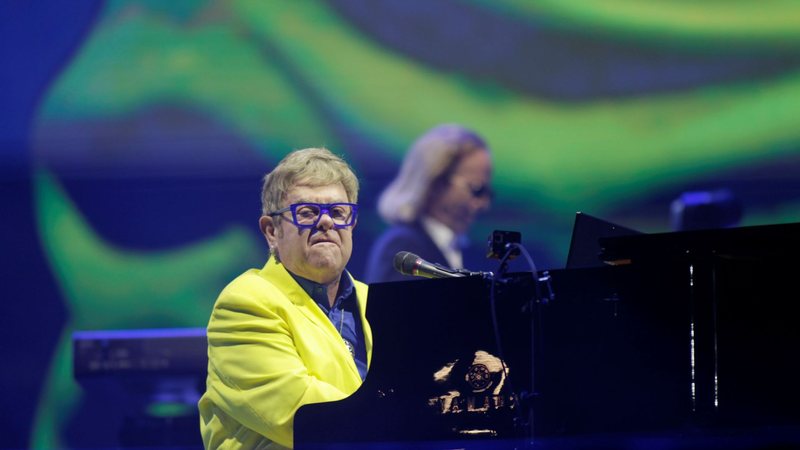 Elton Jhon foi o principal nome do Palco Mundo do Rock in Rio nesta segunda-feira, 7 - Reginaldo Pimenta/Agência O Dia/Estadão Conteúdo