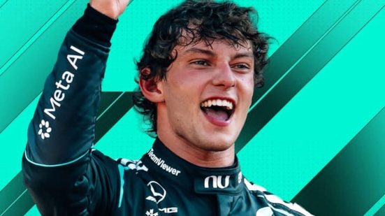 Na estreia do circuito de Madring, o jovem Kimi Antonelli venceu a terceira corrida seguida - Foto: Instagram/@formula1