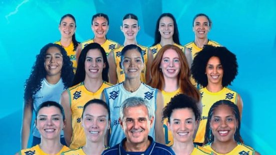 Esse foi o 24º título continental do Brasil, após uma campanha impecável no Sul-Americano de Vôlei - Foto: Instragam/@cbv
