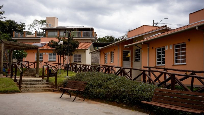 Um dos empreendimentos Vida Longa, em São José do Rio Pardo, interior paulista - Divulgação/CDHU