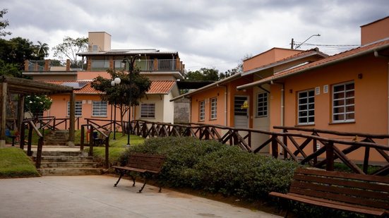 Um dos empreendimentos Vida Longa, em São José do Rio Pardo, interior paulista - Divulgação/CDHU