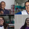 Quatro educandos 50+ contam os desafios que os levaram a deixar a escola na infância e retomar na vida adulta - Montagem/Divulgação Instituto Paulo Freire