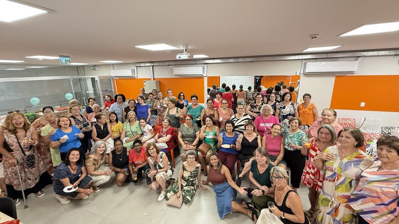 Convivência social impacta a saúde e o bem-estar de pessoas idosas - Divulgação/Sesc