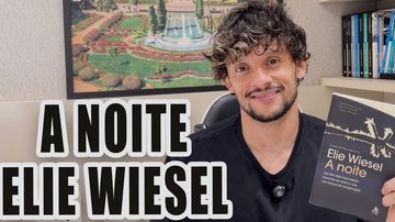 O jogador de futebol Gustavo Scarpa faz resenhas de clássicos da literatura em seu canal no YouTube - Reprodução/YouTube @Canal do Scarpinha
