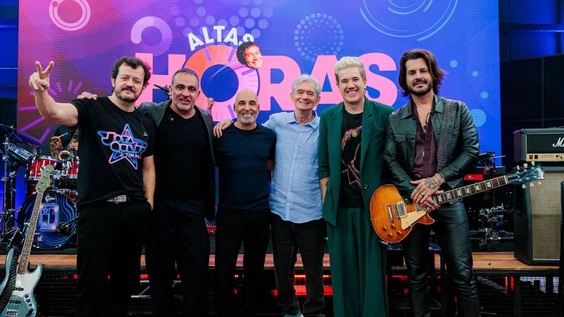 Jota Quest canta Tim Maia no Altas Horas - Globo