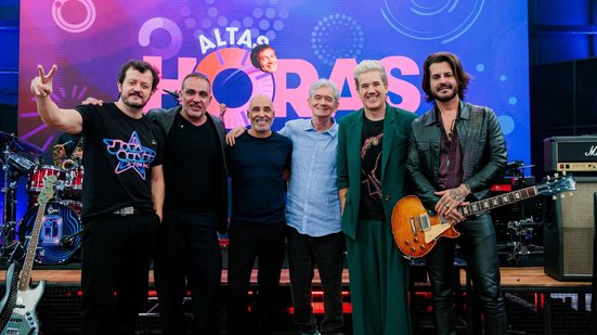 Jota Quest canta Tim Maia no Altas Horas - Globo