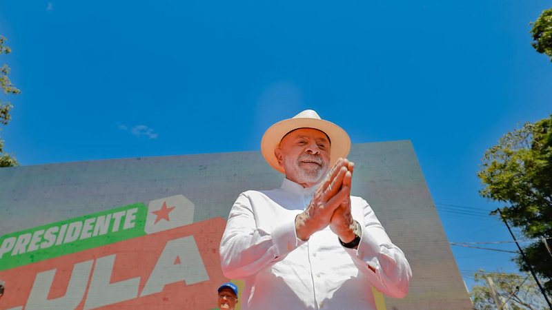 O presidente Luiz Inácio Lula da Silva fez ato político neste sábado, 5, em São José do Rio Preto (SP) - Ricardo Stuckert/PR