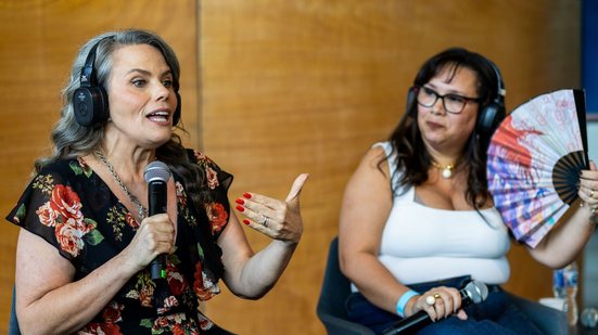 Maria Cândida e Gislaine Righi falam sobre menopausa no Forum e Festival Longevidade - Marcos Hiroshi/VIVA
