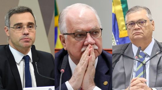 Decisão de Fachin sobre Mendonça e Dino será submetida ao plenário em 15 de setembro - Thaty A. Martins/STF/Valter Campanato/Fabio Rodrigues-Pozzebom/Agência Brasil