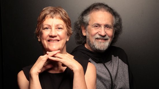 Ná Ozzetti e Luiz Tatit fazem show inspirado em repertório do álbum "De Lua", de 2024 - Divulgação/Gal Oppido