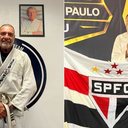 Nivaldo Santos, de 70 anos, treina jiu-jitsu e se prepara para o Sul-Americano - Arquivo pessoal/Nivaldo Santos