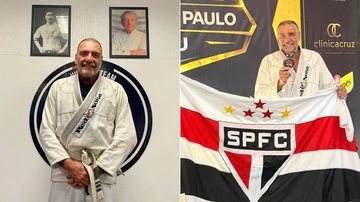Nivaldo Santos, de 70 anos, treina jiu-jitsu e se prepara para o Sul-Americano - Arquivo pessoal/Nivaldo Santos