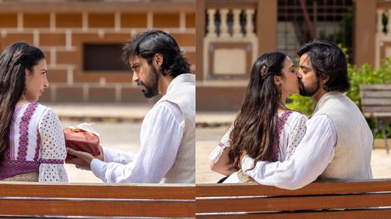 Salma confidencia a Alika que beijou Omar - Globo
