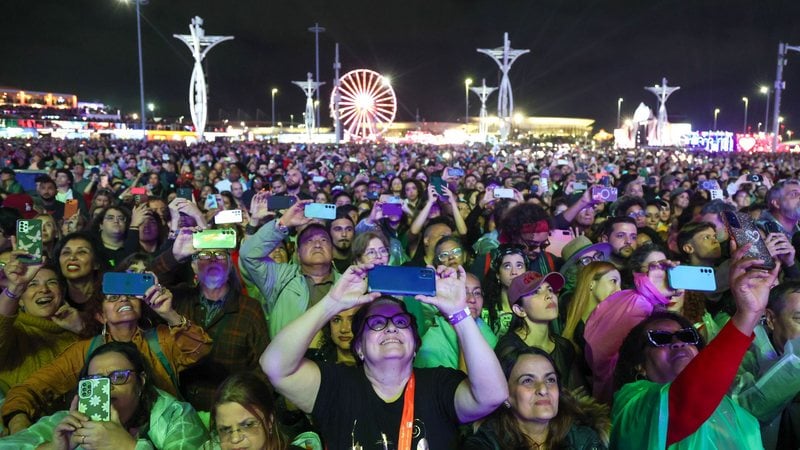 Para se ter ideia, a área total do Rock in Rio é de 385 mil metros quadrados no Parque Olímpico - Pedro Kirilos/Estadão Conteúdo