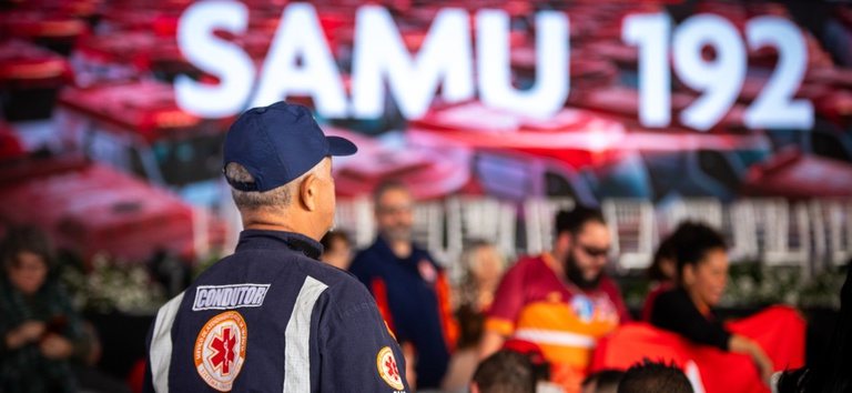 As equipes do SAMU 192 em São Paulo passarão por um treinamento específico para identificar possíveis pacientes para a pesquisa - Rafael Nascimento/Ministério da Saúde