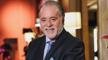 Tony Ramos foi o convidado da edição especial do Roda Viva que celebra os 40 anos do programa - Manoella Mello/Globo