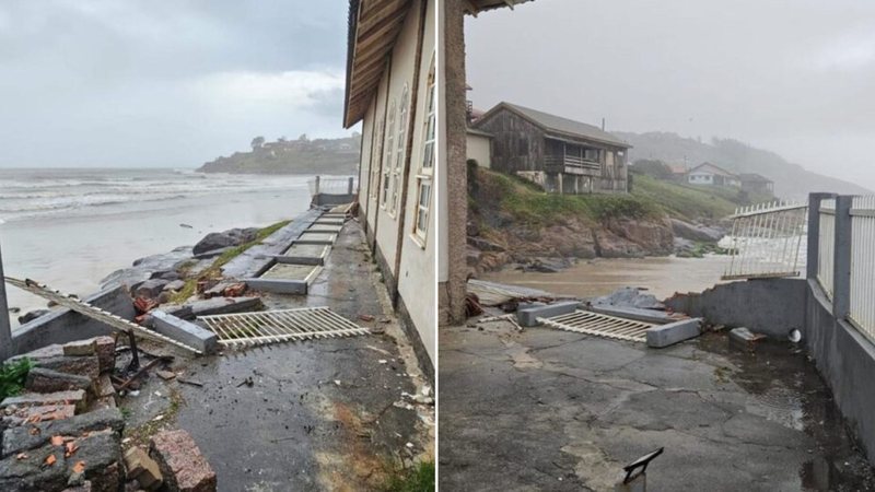Diferentemente dos tsunamis de origem sísmica, o fenômeno não está relacionado a terremotos - Divulgação/Defesa Civil