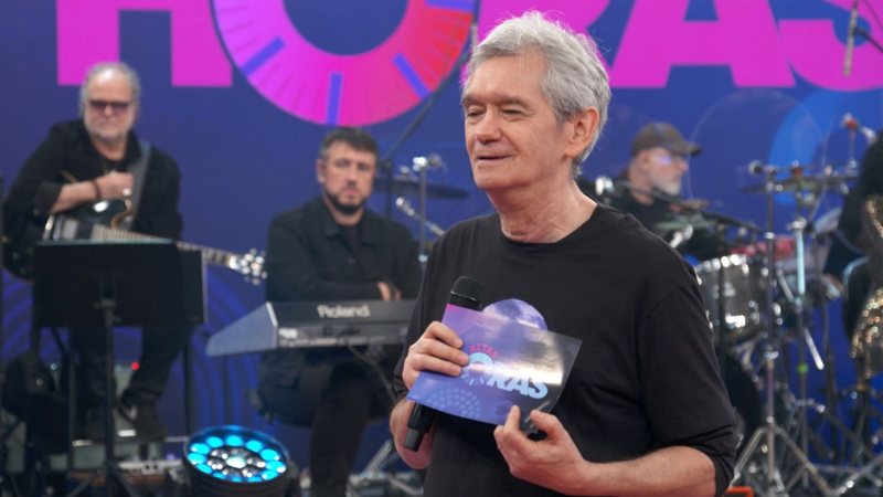 Serginho Groisman reúne os convidados no "Altas Horas" para falar sobre suas trajetórias no esporte - Reprodução/Globo