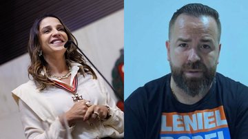 Ana Carolina e Leniel Borel ingressaram na vida política após as tragédias com suas crianças - Alesp/Rodrigo Romeo e Reprodução/Instagram @lenielborel