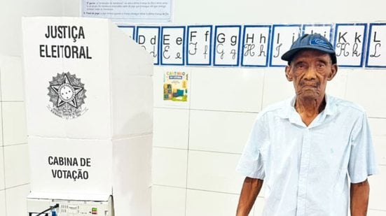 Anestrino Marques Guimarães voltou a votar aos 101 anos - Acervo pessoal