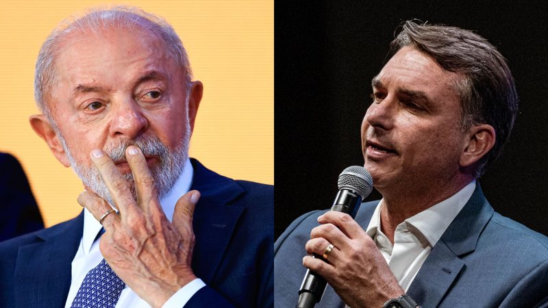 Lula (PT) e Flávio Bolsonaro (PL) disputam o segundo turno das Eleições 2026 - Wilton Junior e Taba Benedicto/Estadão Conteúdo