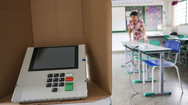 Mensagem não significa que o eleitor deixou de votar no 1º turno das Eleições 2026 - Joédson Alves/Agência Brasil