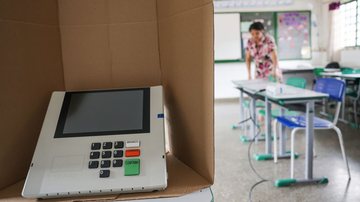 Mensagem não significa que o eleitor deixou de votar no 1º turno das Eleições 2026 - Joédson Alves/Agência Brasil