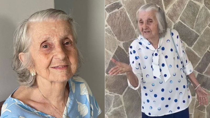 Dona Dora, a influenciadora de 84 anos que viralizou na internet com seus vídeos de rotina - Reprodução/Instagram @anadorabeje