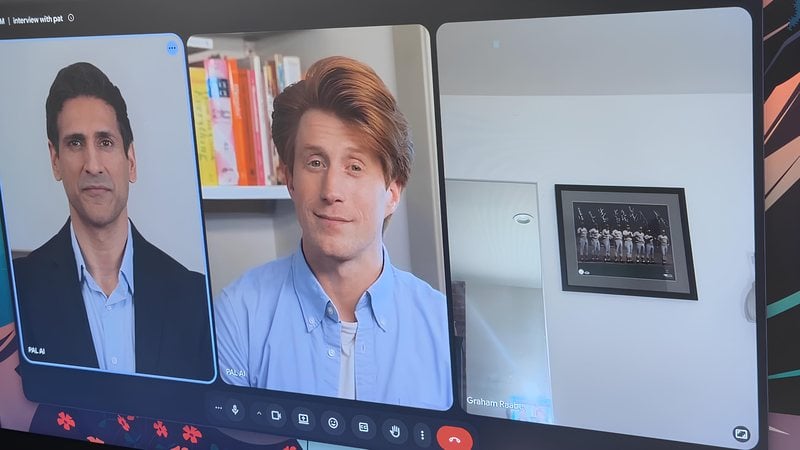 Um vídeo mostra dois modelos de IA realizando a entrevista de emprego - Reprodução - Youtube/ Graham Dot Zip