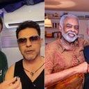 Zezé Di Camargo declarou voto em Flávio Bolsonaro, enquanto Gilberto Gil manifestou apoio a Lula - Reprodução/Instagram