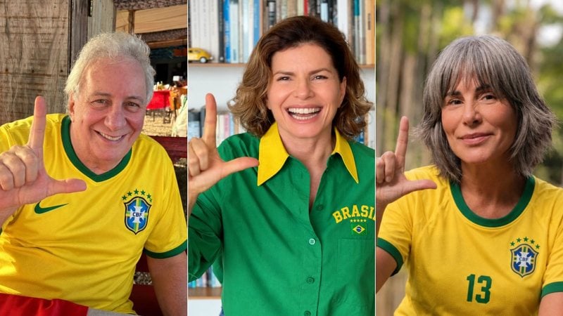 Marco Nanini, Débora Bloch e Gloria Pires são alguns dos artistas que participaram da mobilização - Reprodução/Instagram