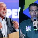 Lula (PT) e Flávio Bolsonaro (PL) disputam o segundo turno das Eleições 2026 - Wilton Junior/Estadão Conteúdo e Julia Martins/Raspress/Estadão Conteúdo