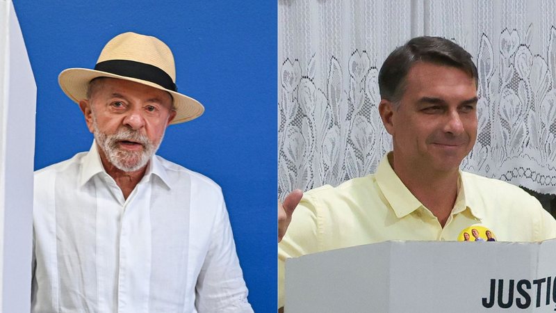 No segundo turno, Lula e Flávio disputam à Presidência - Roberto Sungi (Ato Press) e Pedro Kirilos - Estadão Conteúdo
