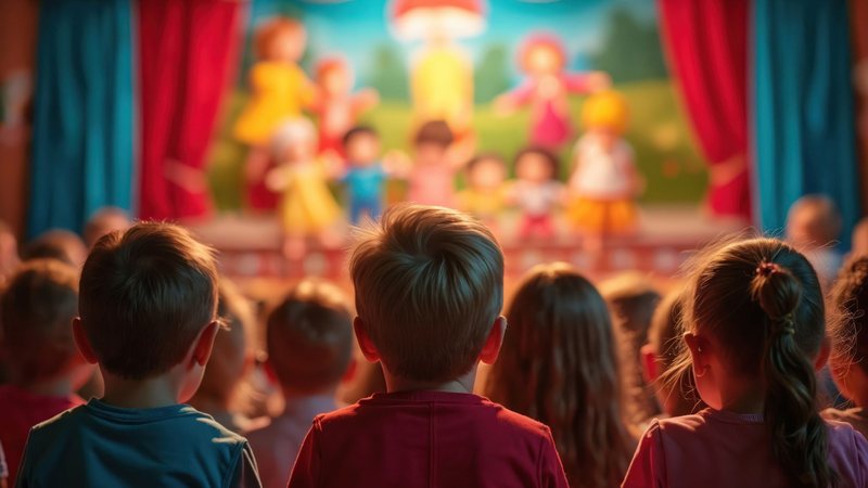Seja em uma peça de teatro ou oficinas criativas, esses momentos estimulam a imaginação e criam memórias - Adobe Stock