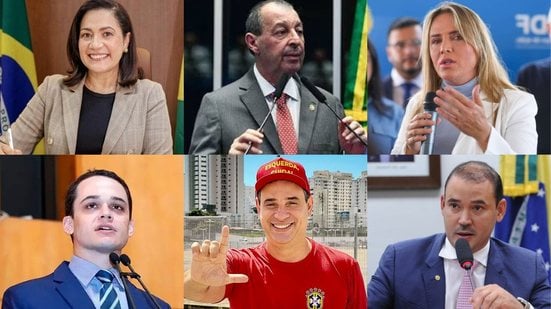 Entrega de urnas teve horários diferentes neste domingo de segundo turno das eleições - Montagem sobre fotos de N. Lucena/Secom; M. Oliveira/Senado; R. Alves/Brasília; R. Araújo/Câmara; Divulgação/Ales/Facebook