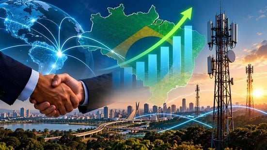 O setor registrou alta de mais de 8%, de acordo com o Ministério das Comunicações - Divulgação / Ministério das Comunicações