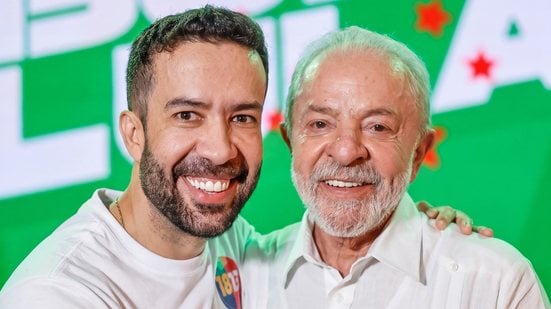 O deputado federal André Janones (Rede-MG) e o presidente Luiz Inácio Lula da Silva (PT) - Reprodução/Instagram @andrejanones