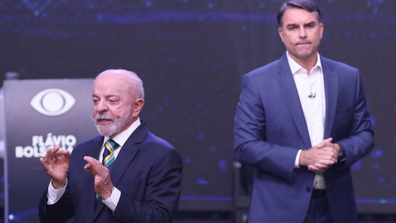 Lula (PT) e Flávio Bolsonaro (PL) disputam o segundo turno das Eleições 2026 - Marina Uezinma - Agência O Dia - Estadão Conteúdo