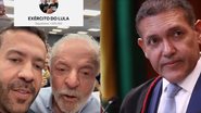 Canal foi elaborado pelo deputado federal, André Janones. Nunes Marques afirma que o canal transmitia “a milhões de pessoas, sob comando único” conteúdos que o TSE já reconheceu como “inverídicos” - Reprodução/Instagram @andrejanones e Luiz Roberto TSE