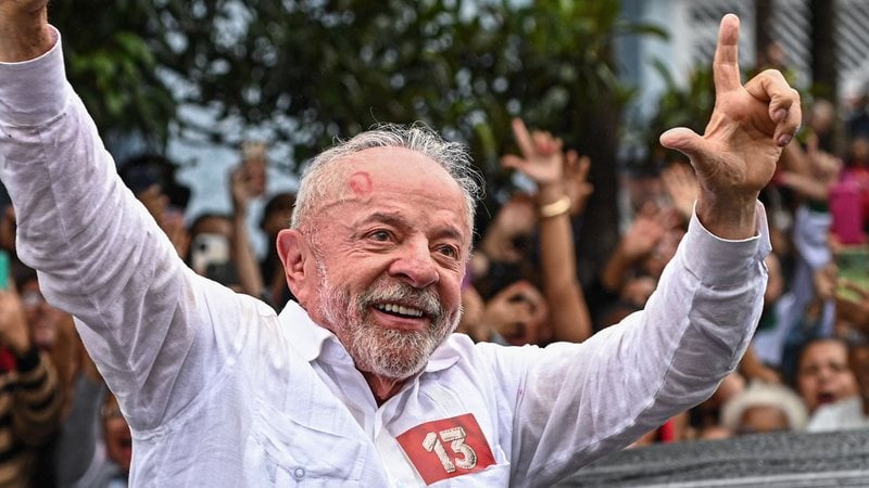 Lula foi eleito para o quarto mandato como Presidente do Brasil - Roberto Sungi - Ato Press - Estadão Conteúdo