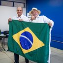 O presidente Luiz Inácio Lula da Silva (PT), acompanhado do vice Geraldo Alckmin, votou em escola de São Bernardo do Campo - Matheus P Machado/Estadão Conteúdo