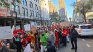 Outras manifestações foram organizadas em cidades da Europa e do Canadá - Karla Spotorno/Broadcast