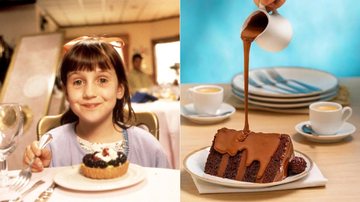 Bolo ‘Matilda’ viralizou nas redes sociais e agora será degustado em festival de cinema - Reprodução/Sony e Harald Receitas