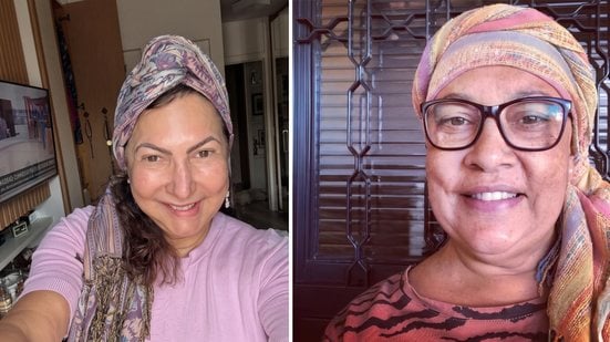 Claudia e Ana Cristina passaram por quimioterapia e contam sobre os tratamentos para cabelo - Reprodução/Acervo pessoal