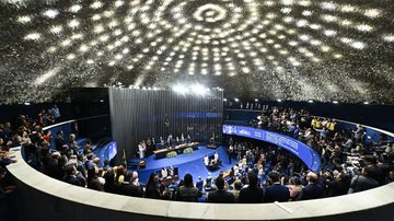 Sessão solene do Senado em que foi promulgada à PEC do fim da escala 6x1 - Saulo Cruz/Agência Senado