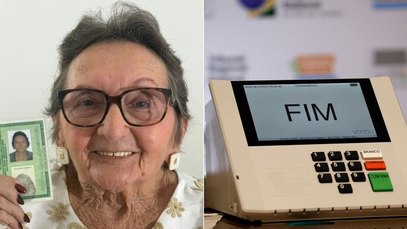 Tânia Maria, de 79 anos, ressaltou a importância de os idosos participarem das decisões sobre o futuro do País - Reprodução/@taniamariaatriz e Agência Brasil