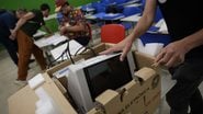 Entrega de urnas teve horários diferentes neste domingo de segundo turno das eleições - Estadão Conteúdo