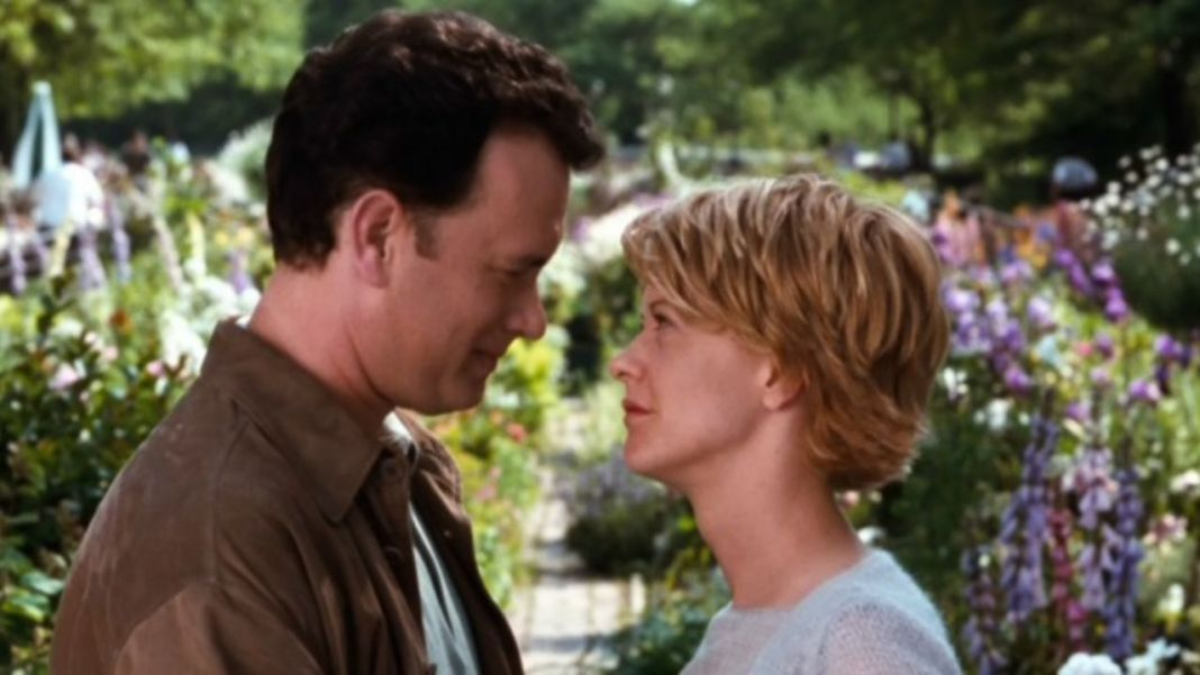 Tom Hanks e Meg Ryan em cena do filme Mensagem para Você